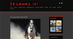 Desktop Screenshot of bklawesart.com